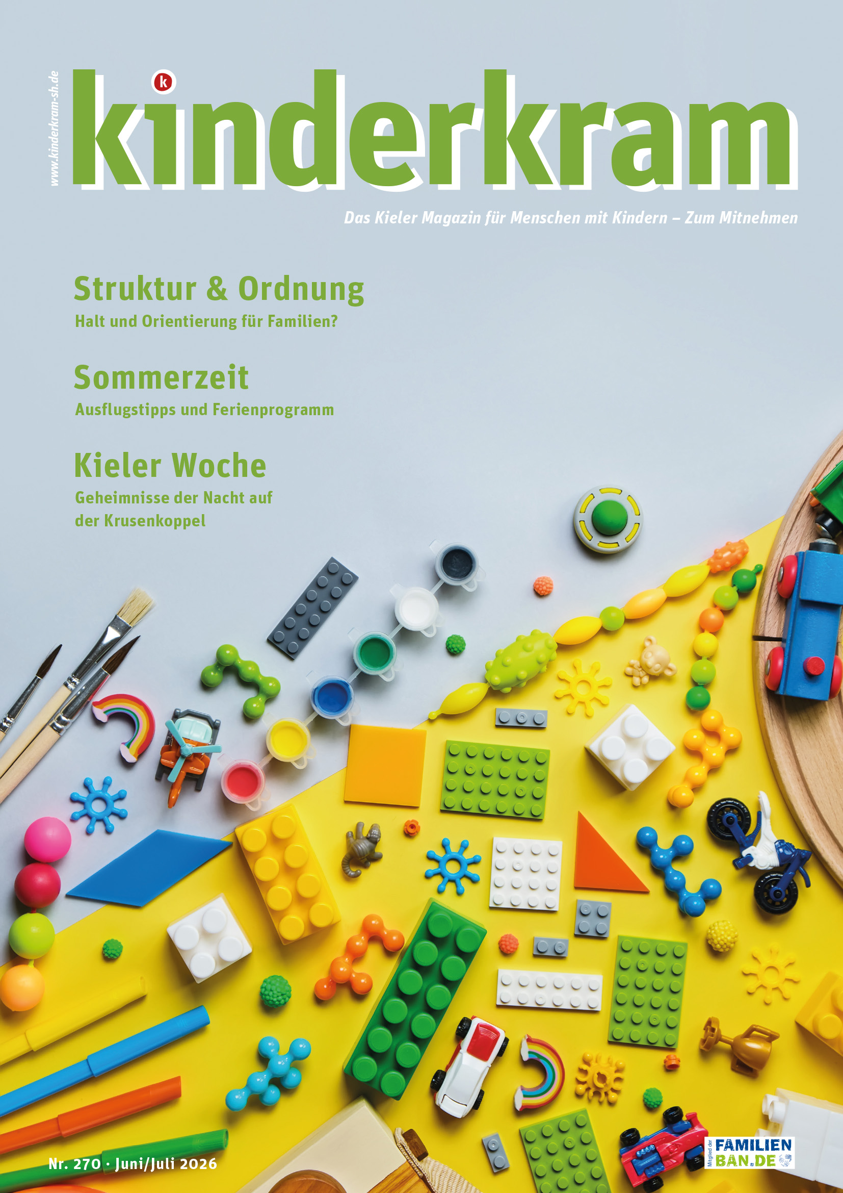 Kinderkram Ausgabe Juni/Juli 2026